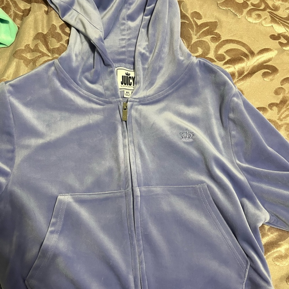 Juicy Couture Lavender Hooded Cape